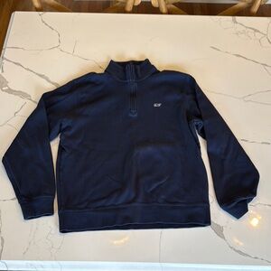 Navy Quarter-Zip Vineyard Vines